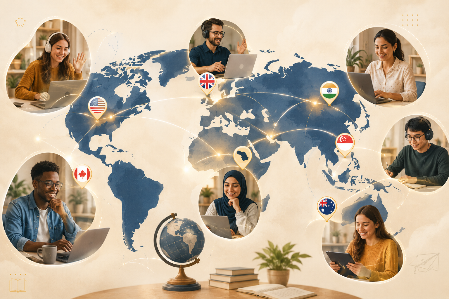 Global tutoring network